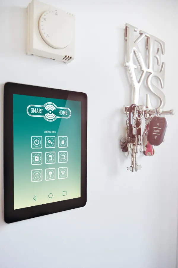 panel sterowania smart home